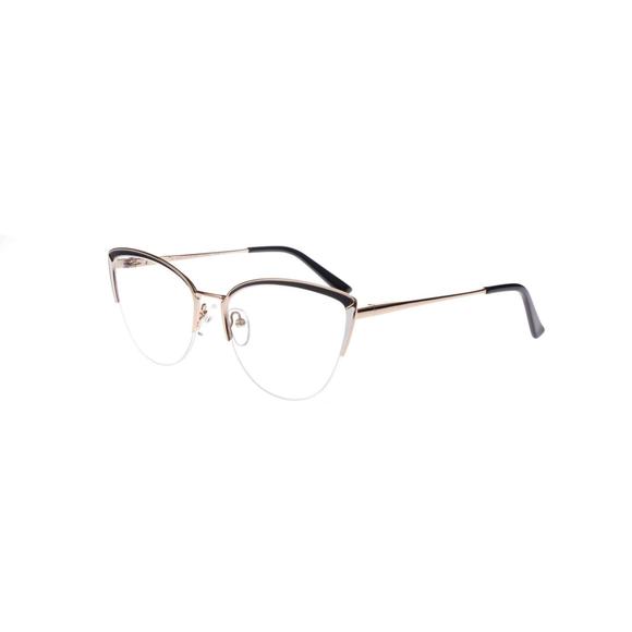 NEW Jo Noella Eyewear JN-3024 Black & Gold Eyeglasses 54/17/140 - Picture 1 of 1